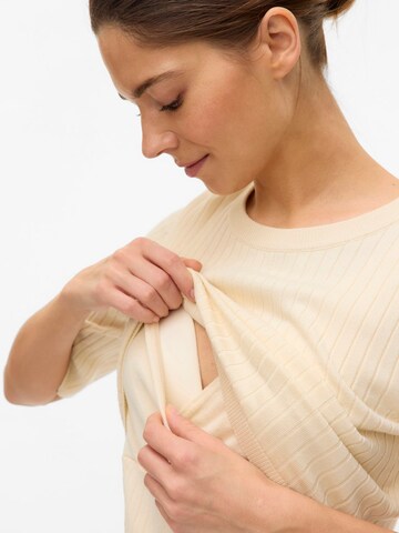 MAMALICIOUS Sweter w kolorze beżowy