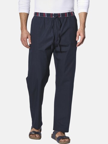 Jan Vanderstorm Pyjamabroek 'Rawald' in Blauw