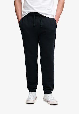 Superdry & Co Zúžený Kalhoty 'ESSENTIAL' – modrá: přední strana