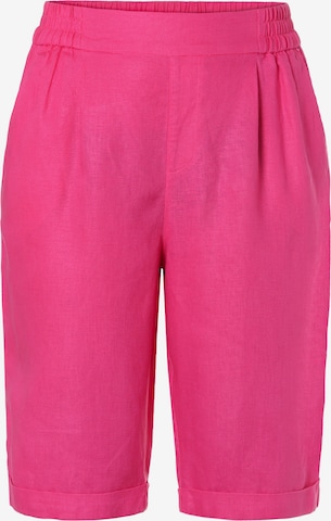 TATUUM Loose fit Pleat-front trousers 'MIRIAKO' in Pink: front