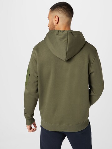 ALPHA INDUSTRIES Sweatshirt in Green