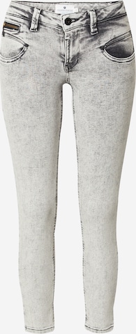 FREEMAN T. PORTER Skinny Jeans 'Alexa' in Grey: front