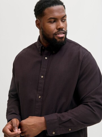 JACK & JONES Regular Fit Skjorte 'JPRBLUBARKLEY' i sort