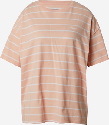 T-shirt WRANGLER en orange : devant