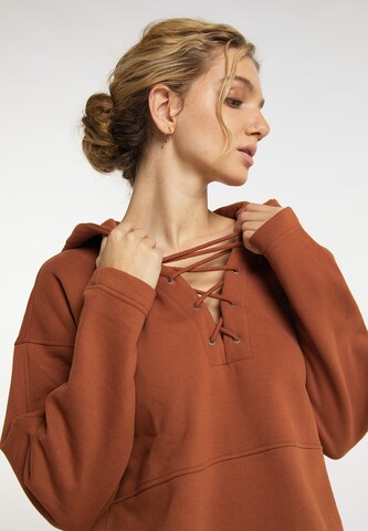 DreiMaster Vintage Sweatshirt in Brown