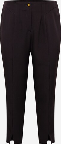 Regular Pantalon River Island Plus en noir : devant