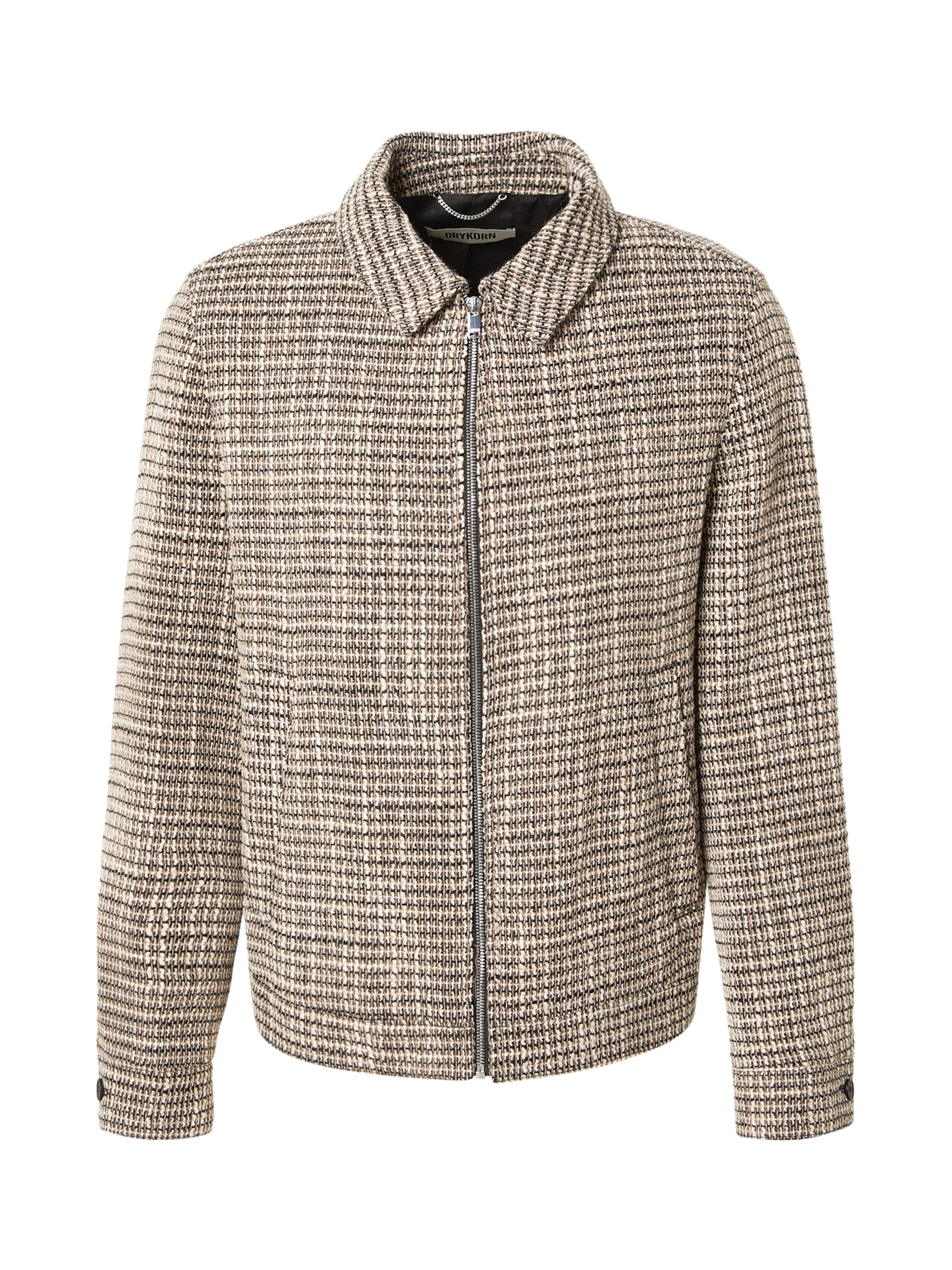 DRYKORN Φθινοπωρινό και ανοιξιάτικο μπουφάν 'RIKKA 2' σε καφέ: μπροστά