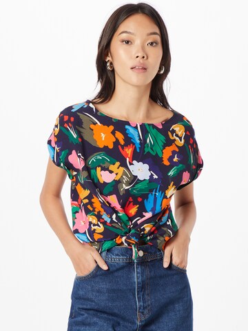 SEIDENSTICKER - Blusa em azul: frente