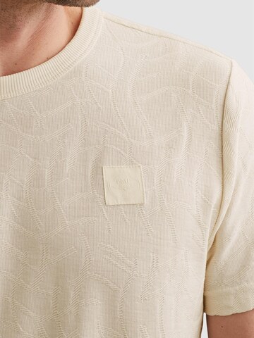 T-Shirt 'T-shirt in jersey with allover jacquard pattern' PME Legend en blanc