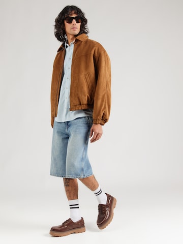 Coupe slim Chemise CAMP DAVID en bleu