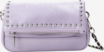 myMo ROCKS Handbag in Purple: front