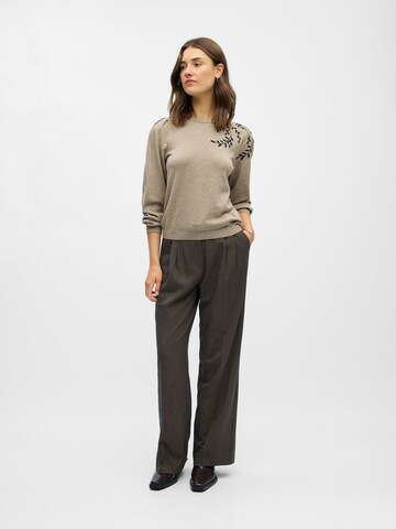 OBJECT Sweater 'OBJThess' in Brown