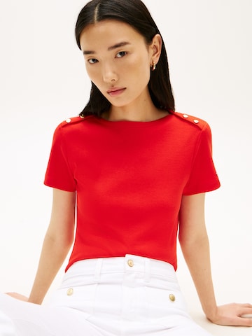 TOMMY HILFIGER Тениска в оранжево