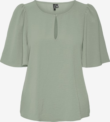 VERO MODA Bluse 'VMalva' in Grün: Vorderseite