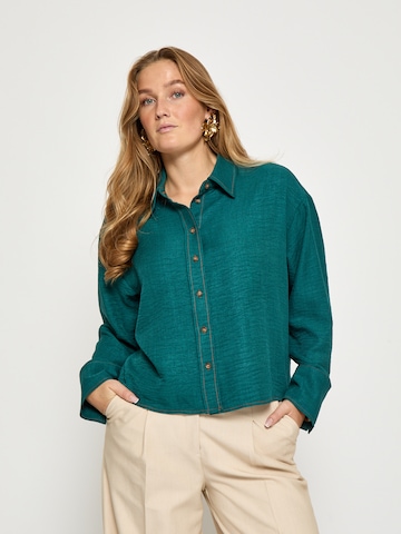 Peppercorn Shirt 'Gaby' in Grün: Vorderseite