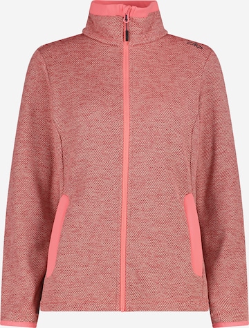 CMP Athletic Fleece Jacket in Orange: front