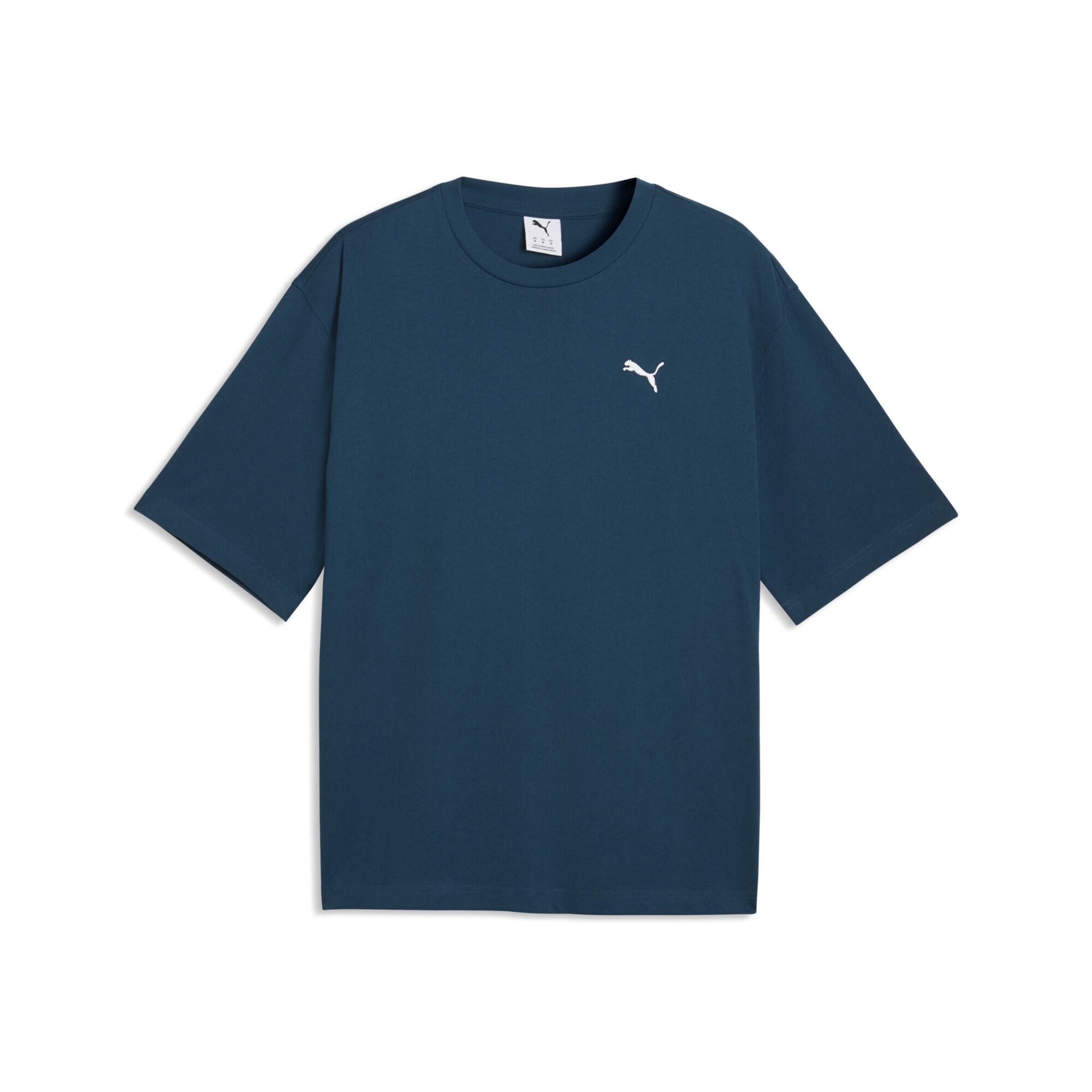 PUMA T-Shirt 'Essentials' in Blau: Vorderseite