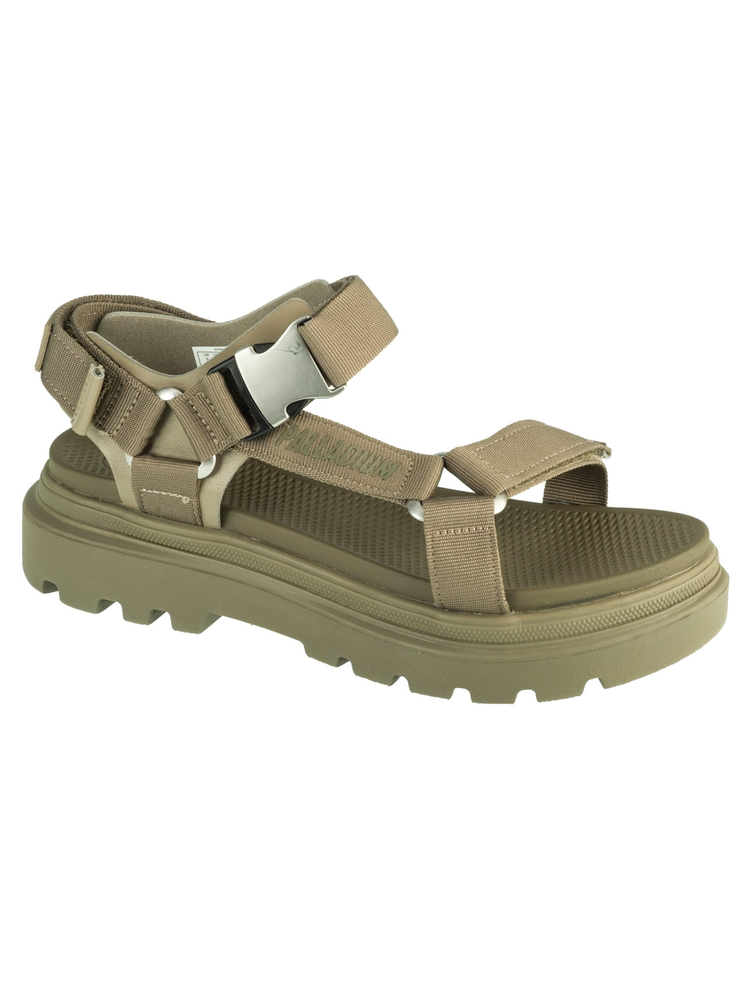 Palladium Wandelsandalen 'Pallacruise' in Groen: voorkant
