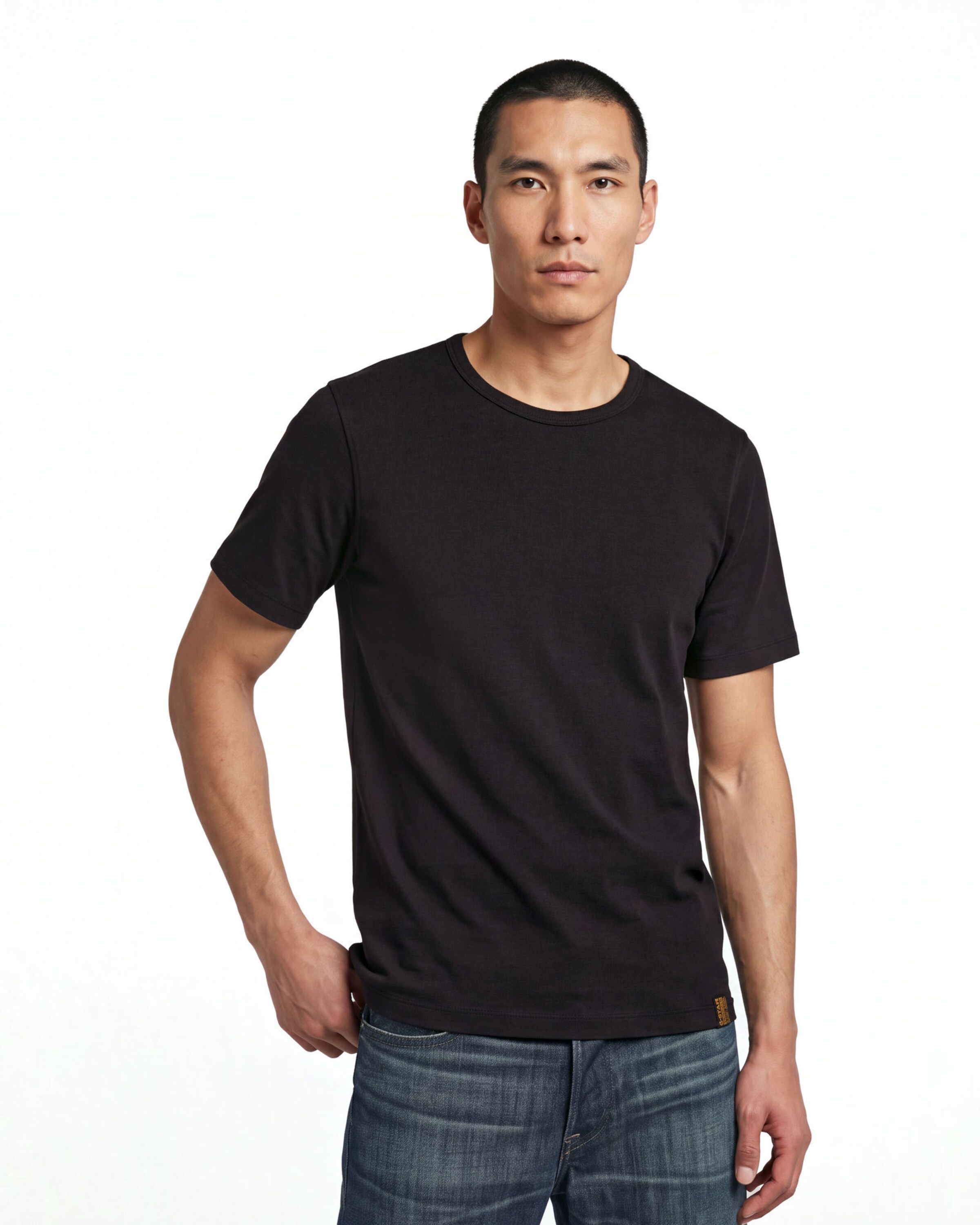 T-Shirt ' ' G-STAR en noir : devant