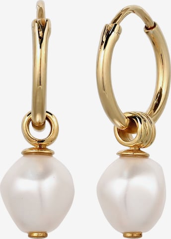 Boucles d'oreilles KUZZOI en or : devant