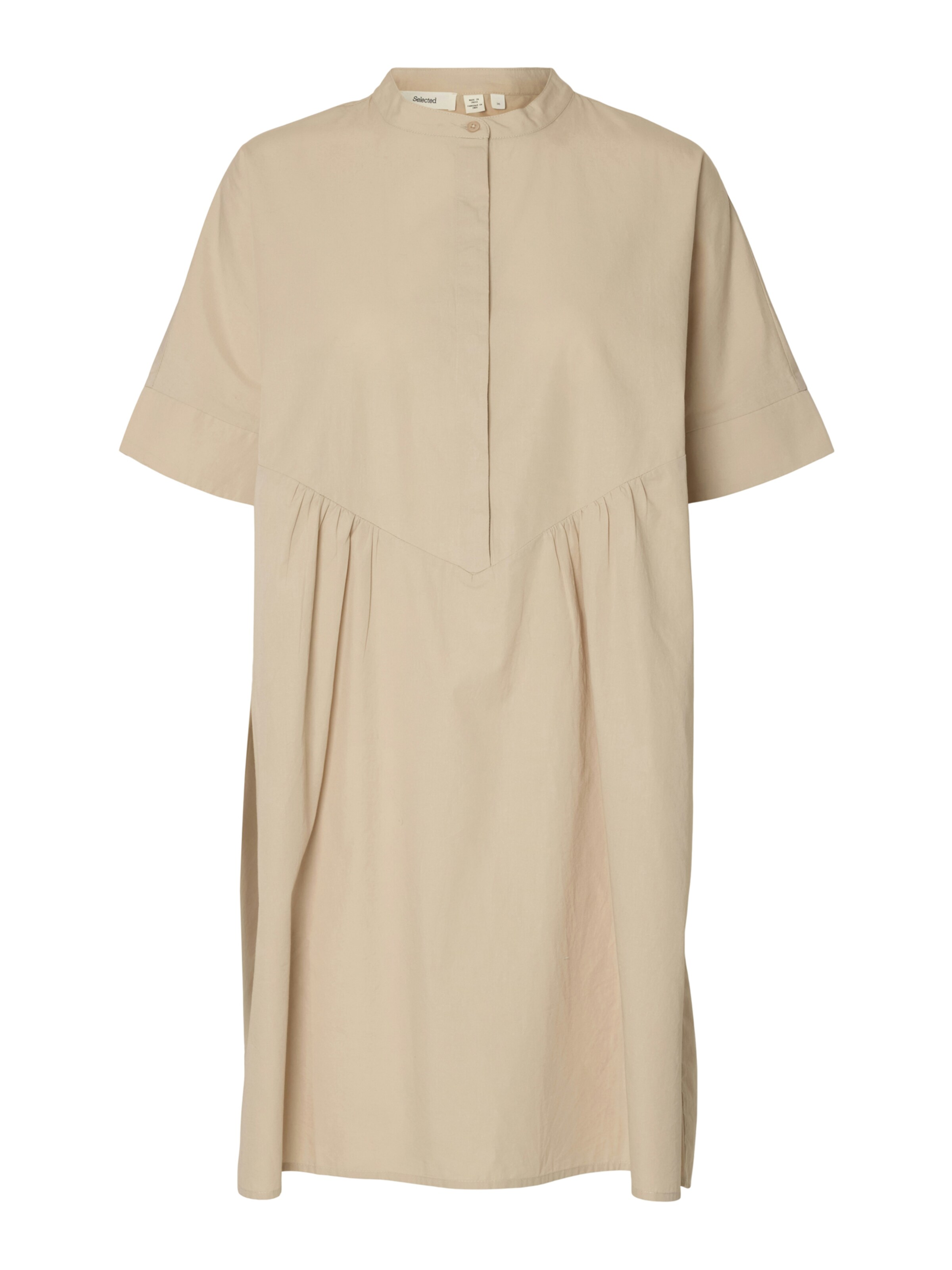 SELECTED FEMME Kleit 'SLFVIOLA', värv beež: eest vaates