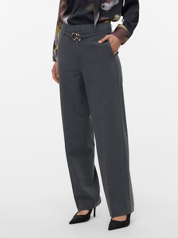 VERO MODA Regular Hose 'VMOANA' in Grau: Vorderseite