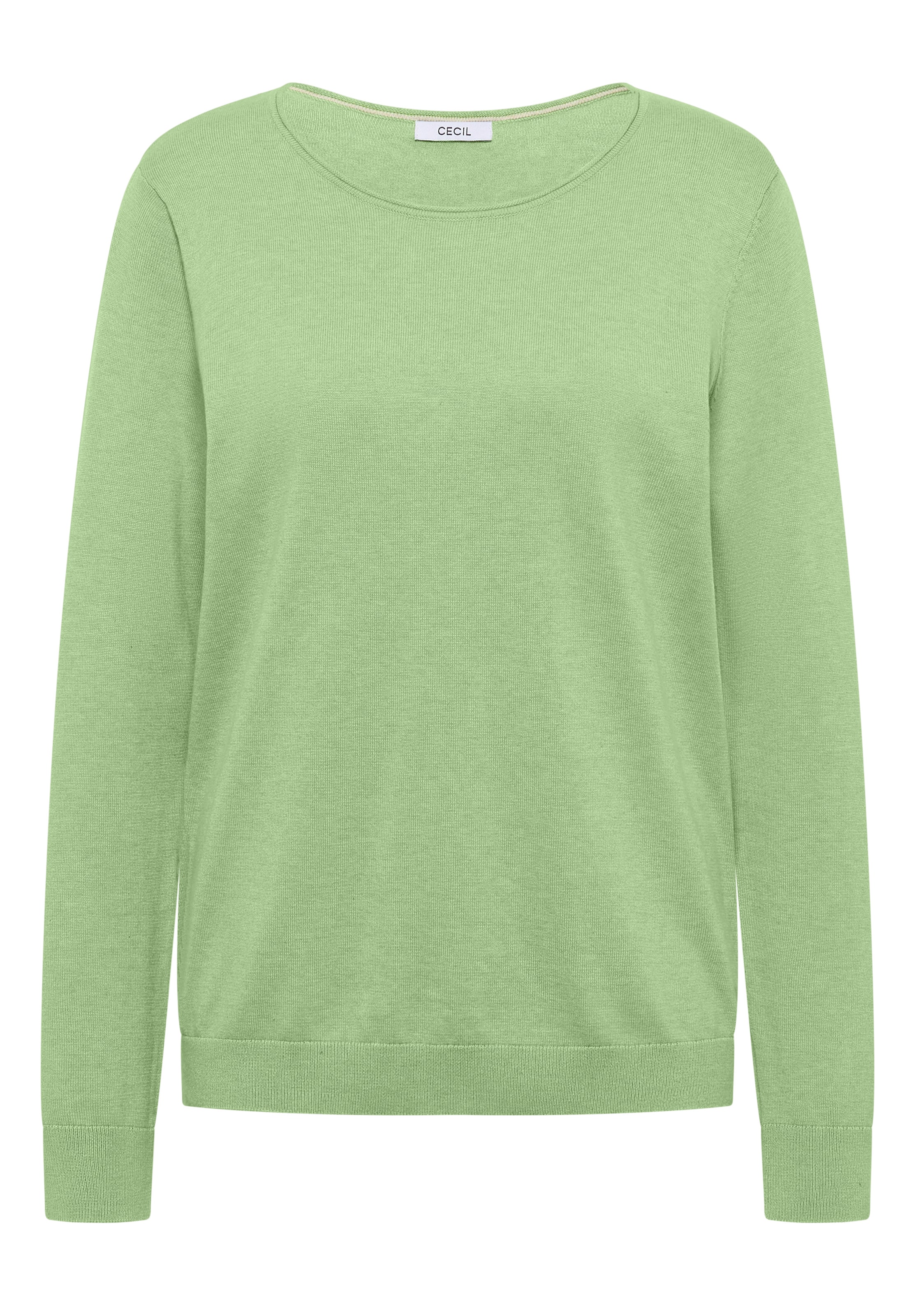 CECIL Pullover in Grün: Vorderseite