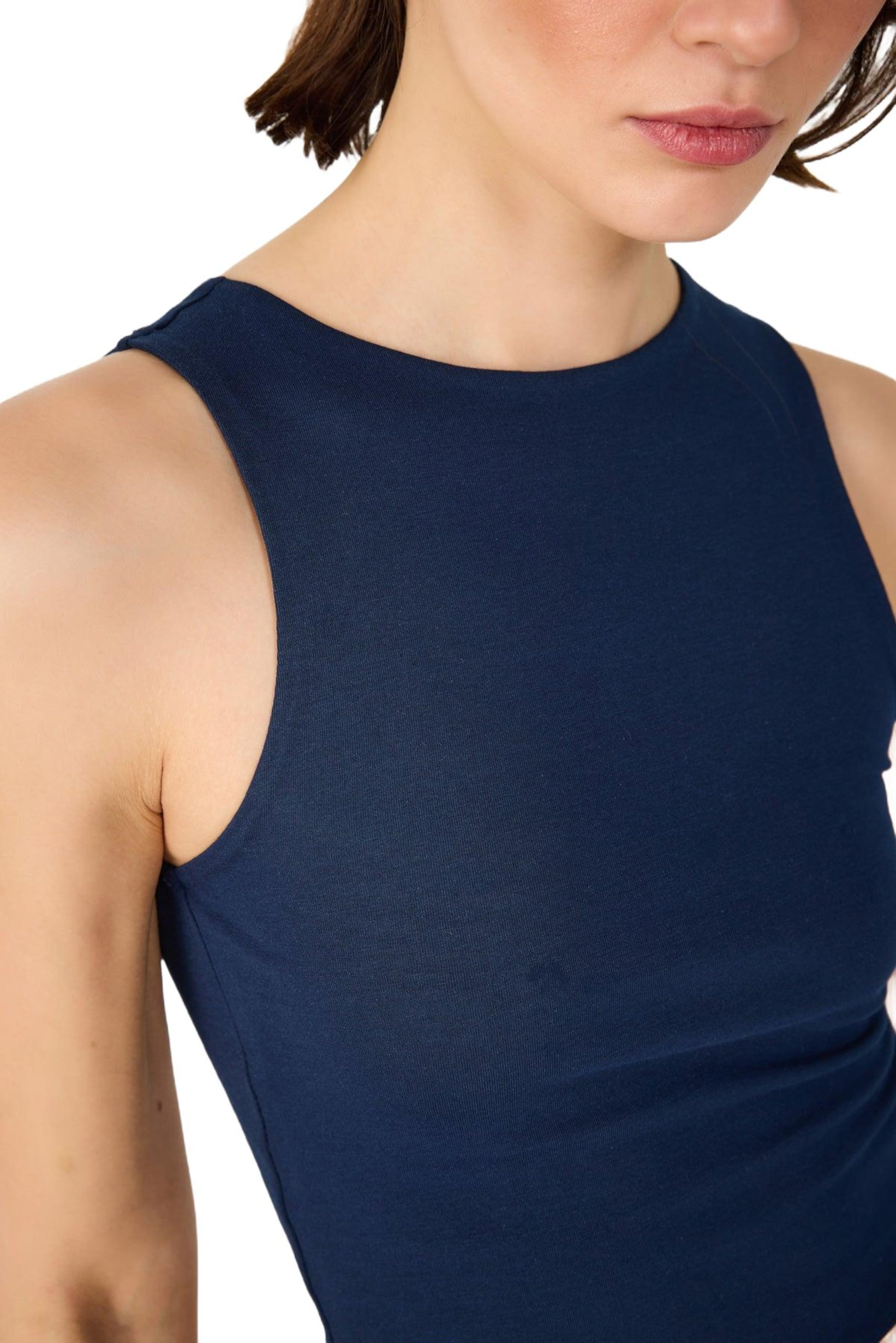 No Matter What Top in Blue