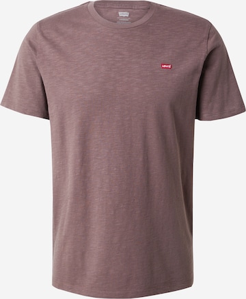 T-Shirt LEVI'S ® en marron : devant