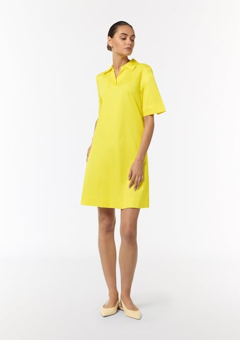 Robe-chemise COMMA en jaune