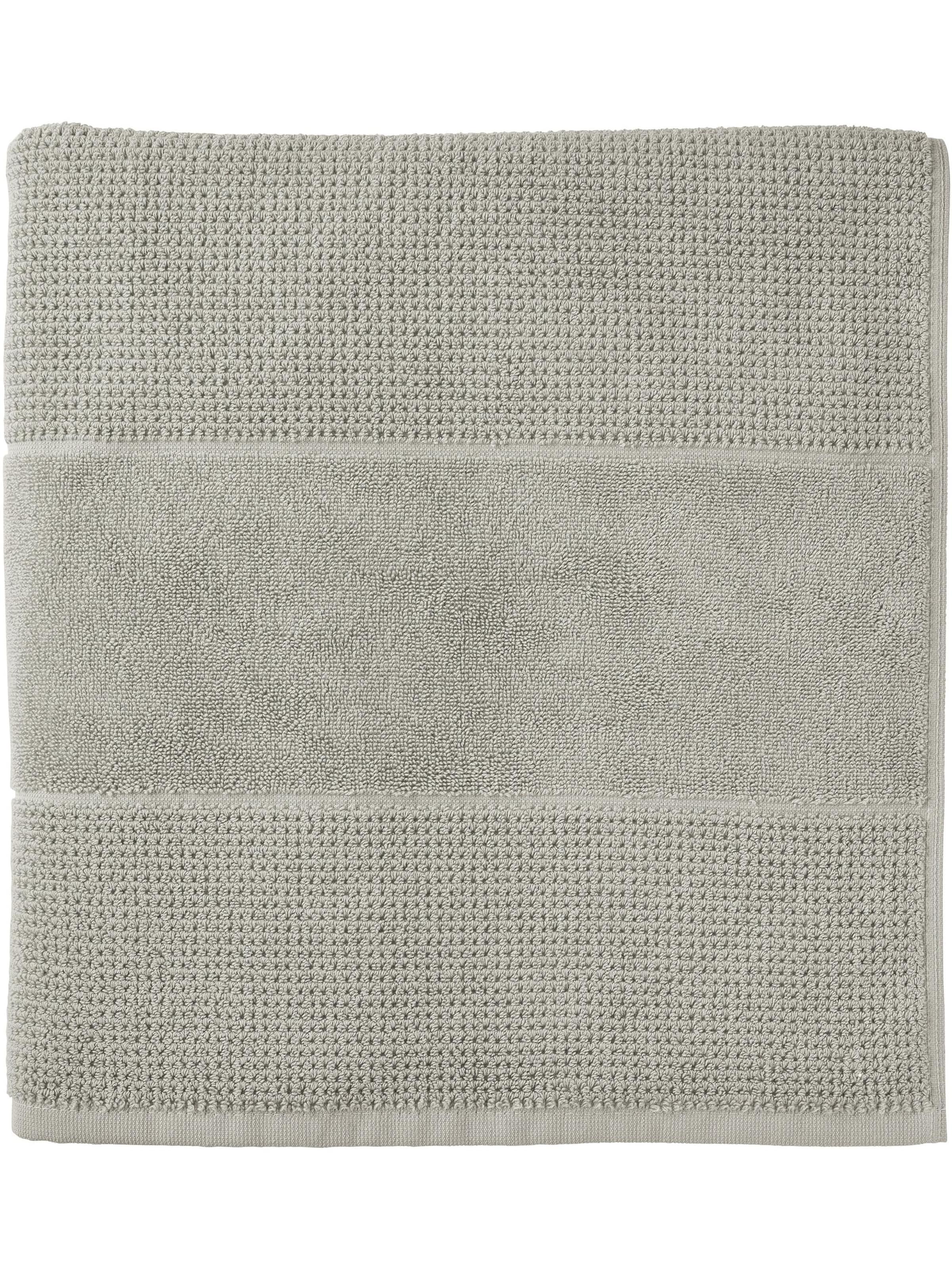 SCHIESSER Handtuch 'Saunatuch Turin'‌‌‌ in Grau: Vorderseite
