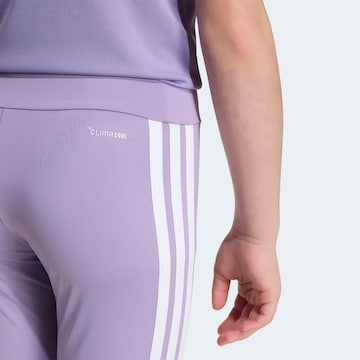 ADIDAS SPORTSWEAR Slimfit Παντελόνι φόρμας 'Train Essentials' σε λιλά