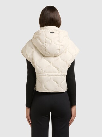 Gilet 'Ninga' khujo en blanc