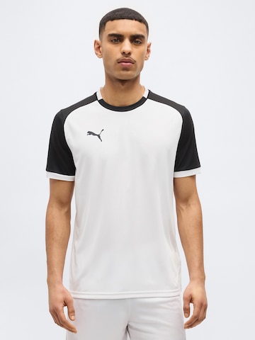 Tricou funcțional 'TeamLIGA26 Matchday' de la PUMA pe alb: față