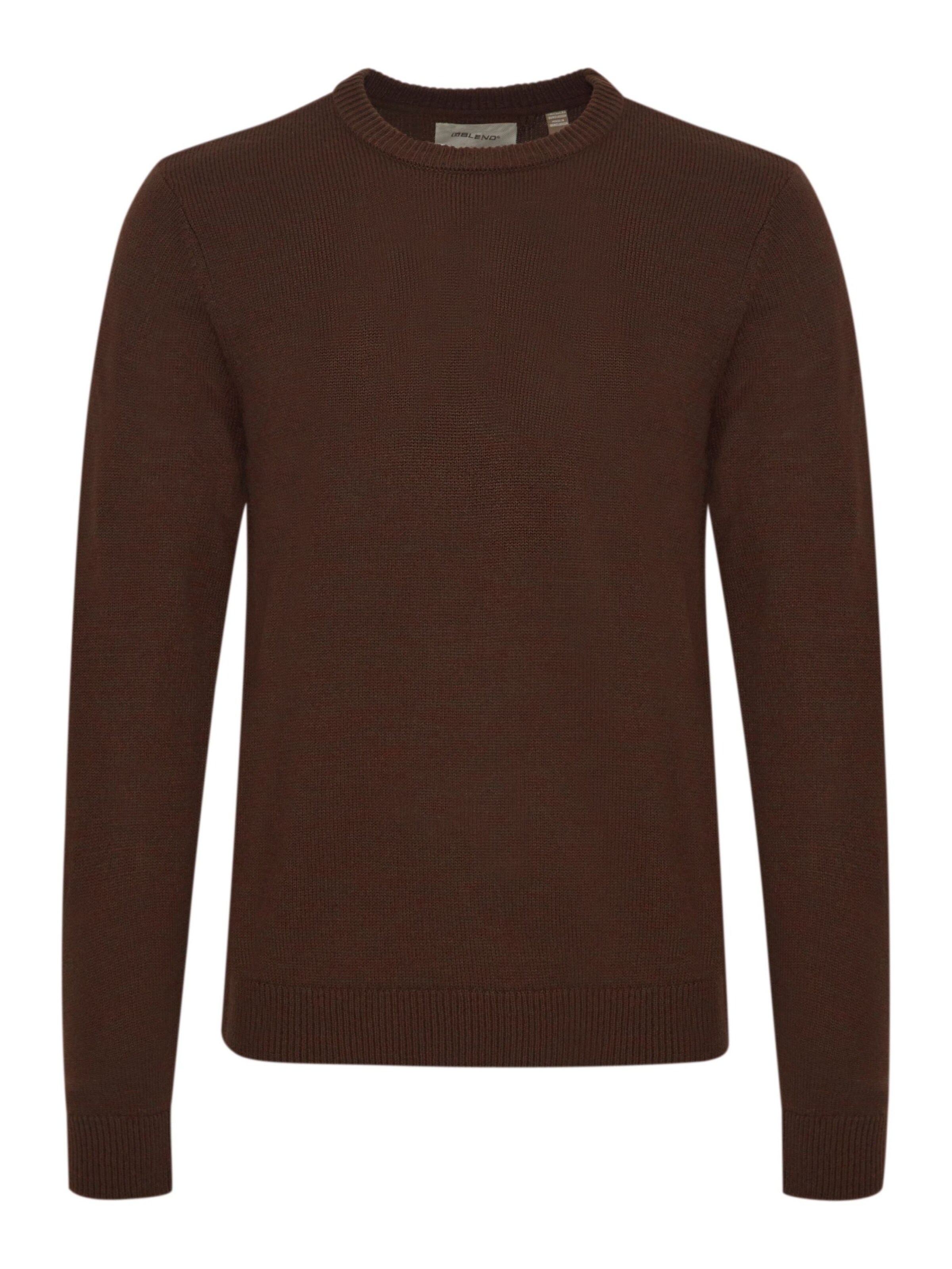 BLEND Trui in Bruin: voorkant