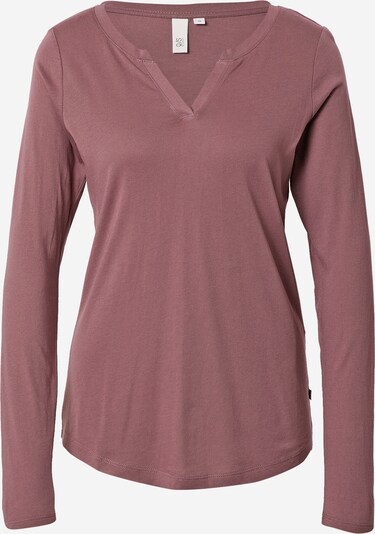Q/S by s.Oliver T-shirt en violet, Vue avec produit