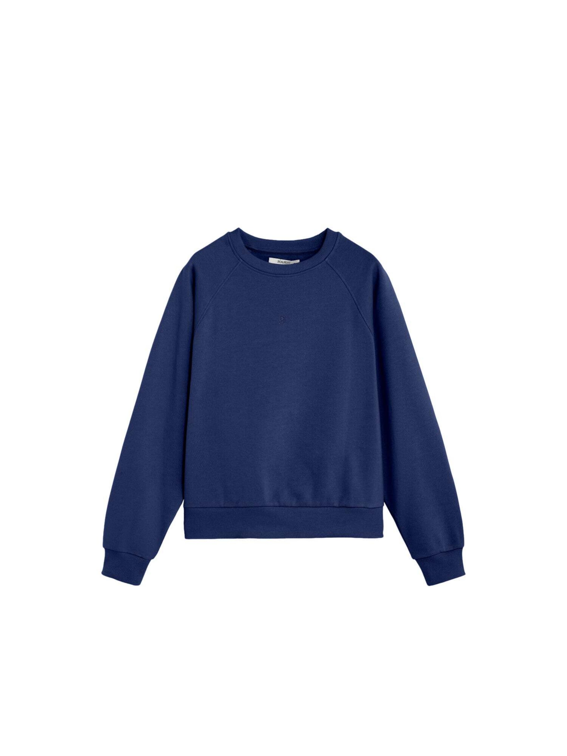 Scalpers Sweatshirt in Blau: Vorderseite