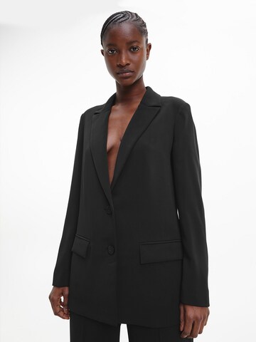 Calvin Klein Blazers in Zwart: voorkant