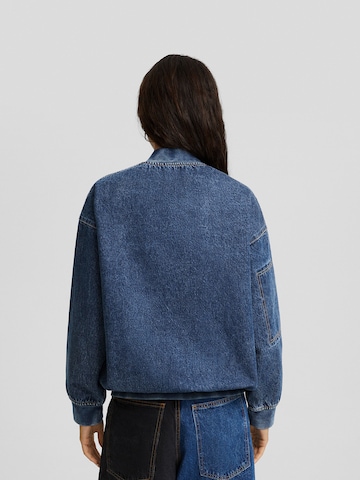 Veste mi-saison Bershka en bleu