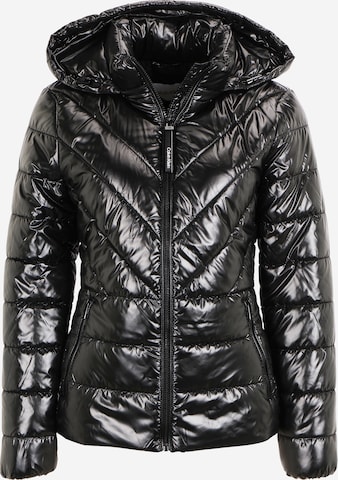 Calvin Klein Zimní bunda – černá: přední strana