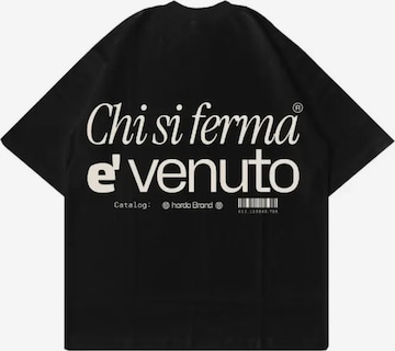 T-Shirt 'T-Shirt 100% Cotone Made in Italy | The Motion' Horda en noir : devant