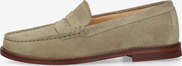 Henry Stevens Instappers 'Riley' in Beige: voorkant