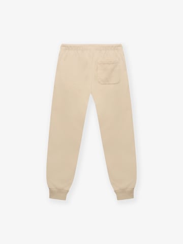 BARRYAN Loose fit Pants 'Embroidered shell sweatpants' in Beige