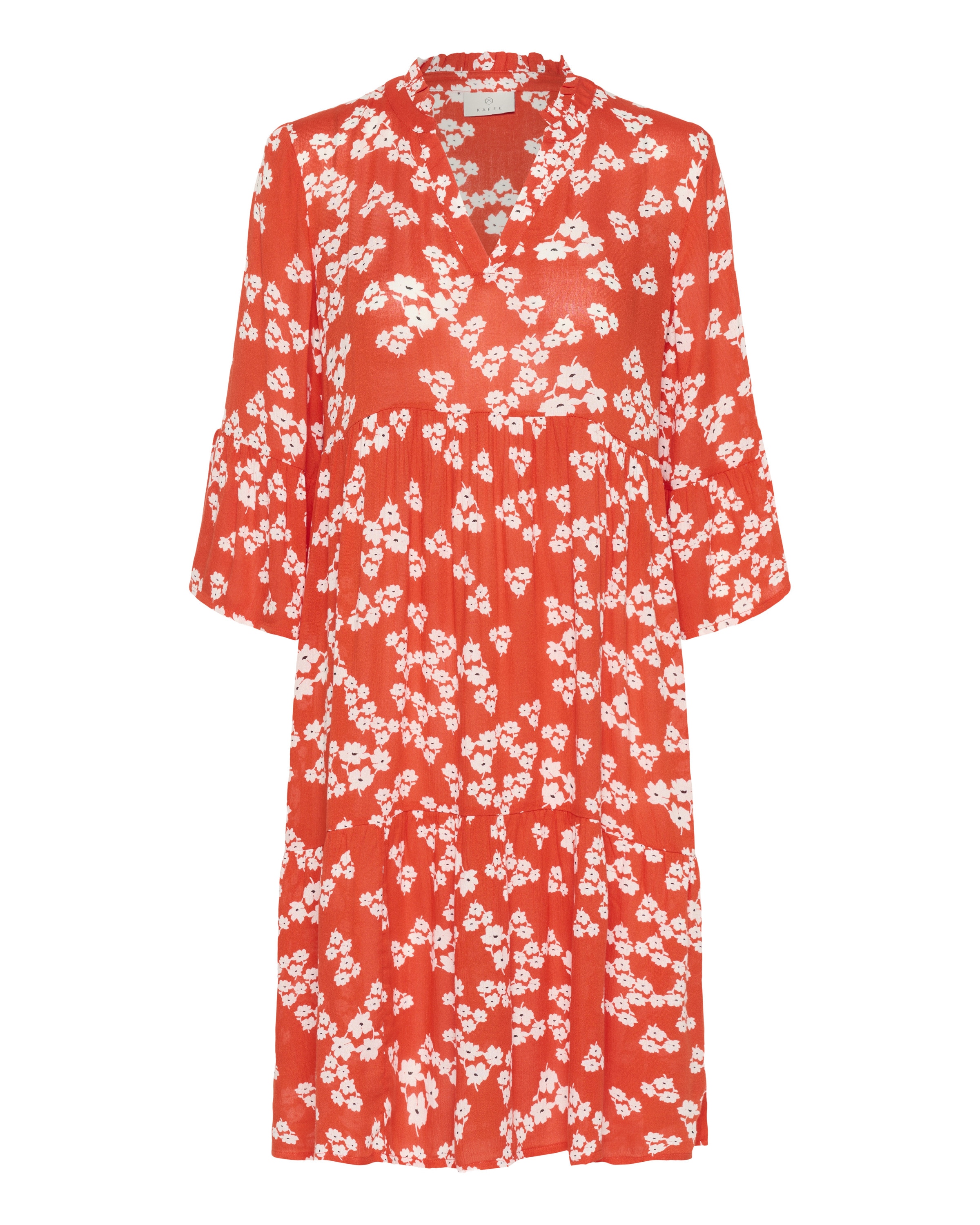 Kaffe Kjole 'Hera Amber' i orange: forside