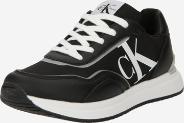 Calvin Klein Jeans Sneakers in Zwart: voorkant