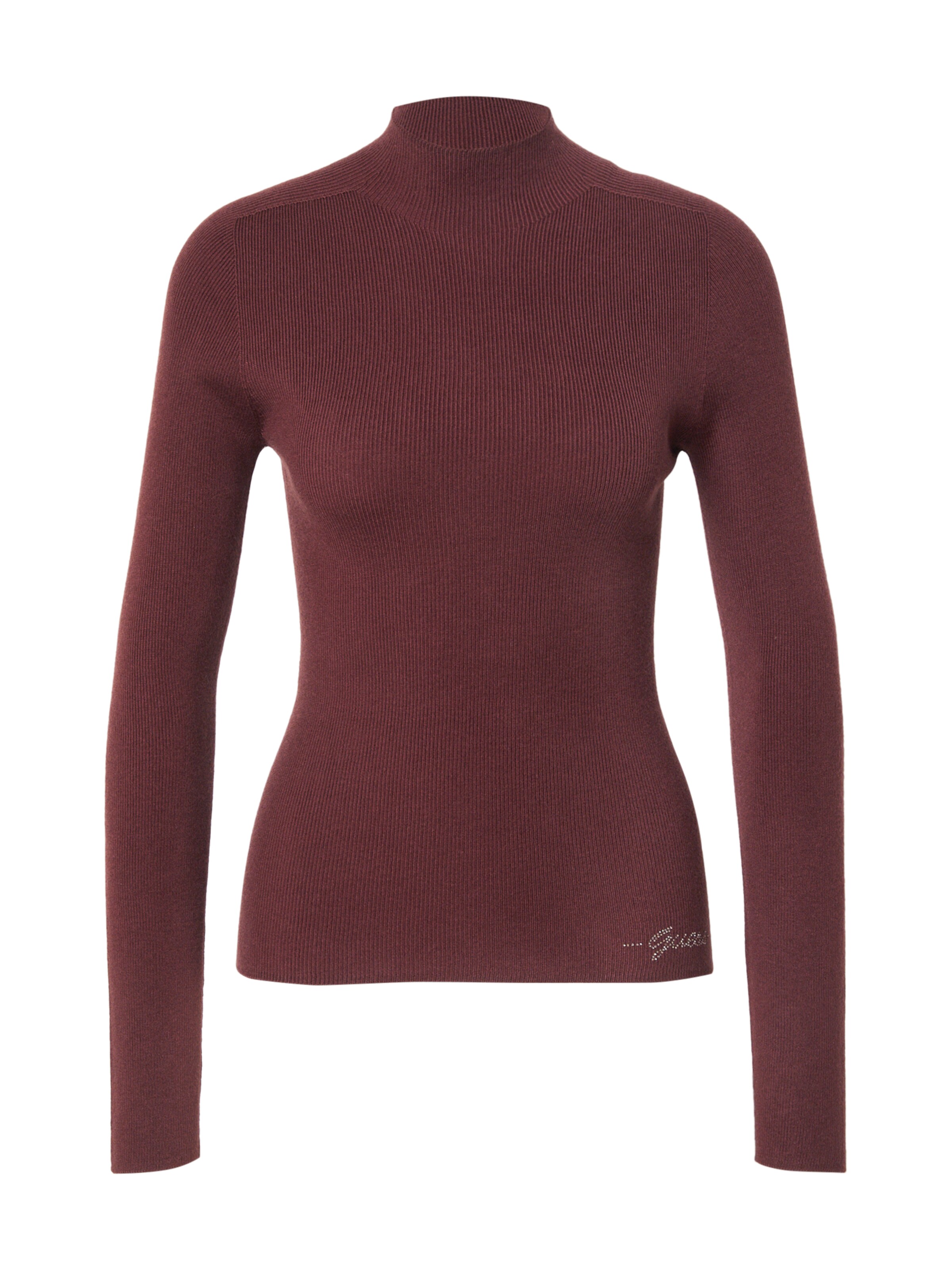 GUESS Πουλόβερ 'Julia' σε καφέ: μπροστά