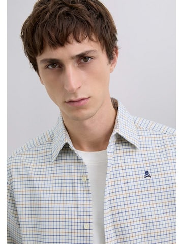 Scalpers Regular fit Риза в бежово