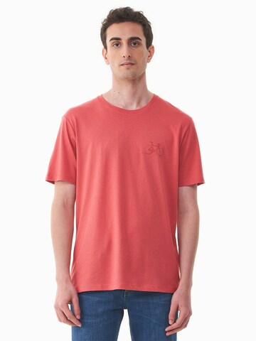 Organication Shirt in Red: front