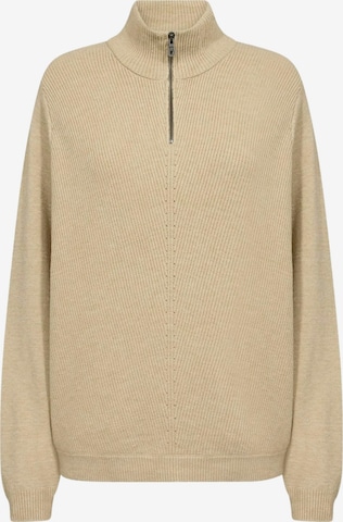 Soyaconcept Svetr 'Kanita 15' – béžová: přední strana