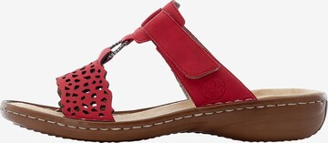 Rieker Pantolette in Rot